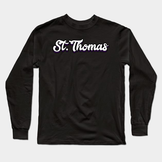 St. Thomas - University of St. Thomas Long Sleeve T-Shirt by Josh Wuflestad